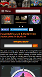 Mobile Screenshot of buffalohauntedhouses.com